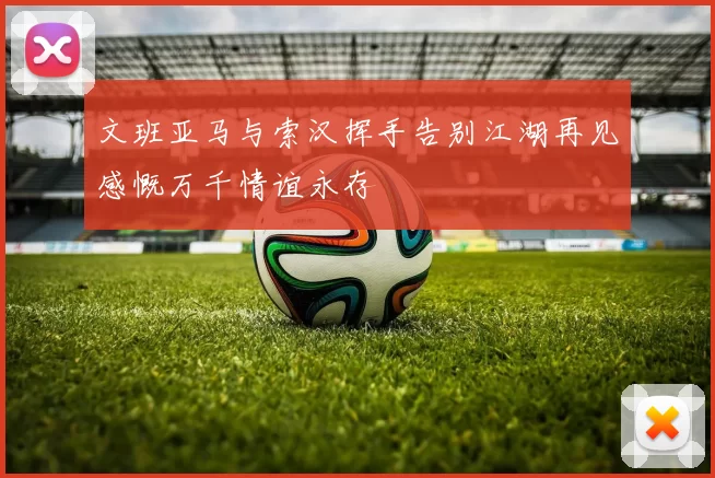 文班亚马与索汉挥手告别江湖再见感慨万千情谊永存